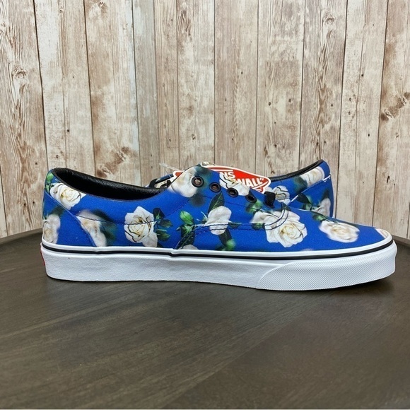 Vans Era Romantic Floral Lapis Blue Canvas Sneaker Size 11 Men - Picture 9 of 10
